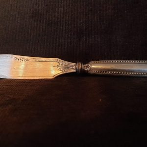 Couteau à dessert, argent fourré