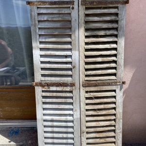 Paire de volets à lames -  H169 x L45 x P3