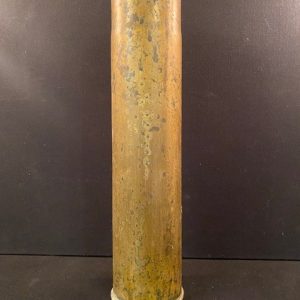 68-Vase obus 1914-18 en cuivre, H35 x D8.5, Prix 10€