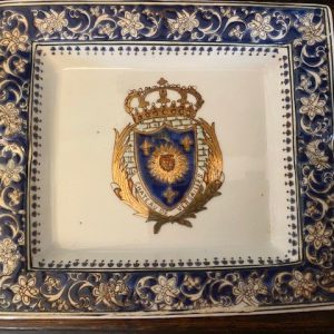 Cendrier Château de Versailles, signature Chinois