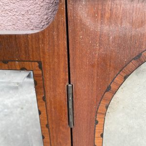 Miroir de coiffeuse à volets, H65 x L96, fermé 45,5