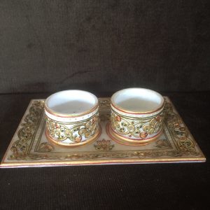 Sel et Poivre indien en marbre beige